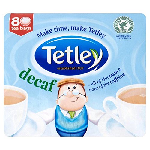 Tetley Entkoffeinierten Teebeuteln 80 Pro Packung von Tetley