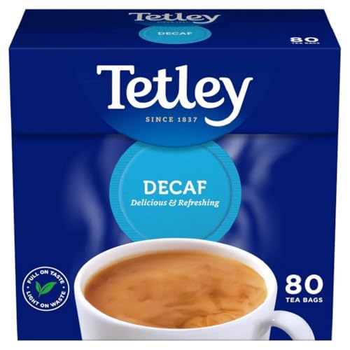 Tetley Entkoffeinierten Teebeuteln 80 Pro Packung Tetley Entkoffeinierten Teebeuteln 80 Pro Packung von Tetley