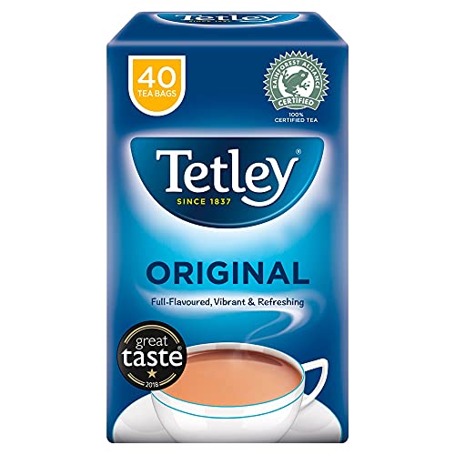 Tetley Tea, 40-Count Tea Bags (Pack of 6) by Tetley von Tetley