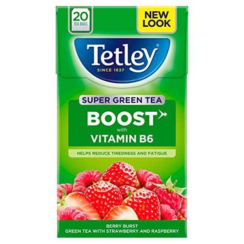 Tetley Tea - Green Tea Berry Burst, 20TB (e40g) von Tetley