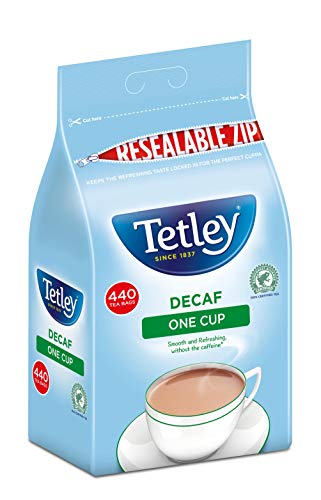 Tetley Tee entkoffeiniert, für eine Tasse, 440 Beutel von Tetley