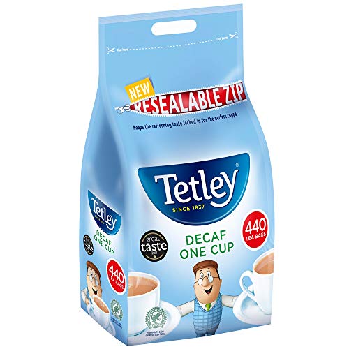 Tetley Tee entkoffeiniert, für eine Tasse, 440 Beutel Tetley Tee entkoffeiniert, für eine Tasse, 440 Beutel von Tetley
