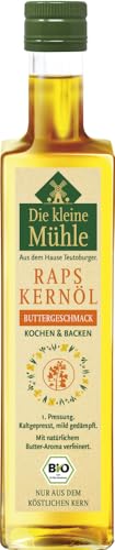 Teutoburger Ölmühle Kl. Mühle BIO Raps-Kernöl BUTTERGESCHMACK (6 x 500 ml) von Teutoburger