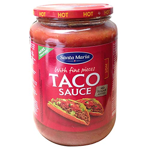 Santa Maria Tacosauce hot 800g Glas Santa Maria Tacosauce hot 800g Glas von Tex Mex
