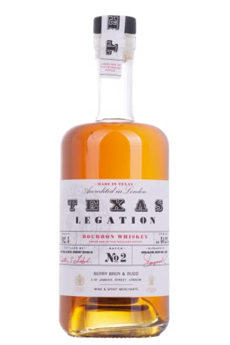 Texas Legation Bourbon Whiskey Batch 2 46,2% Volume 0,7l Whisky von Texas Legation