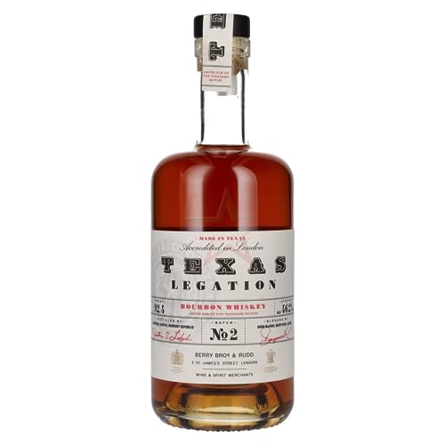 Texas Legation Bourbon Whiskey Batch 2 46,20% 0,70 lt. von Texas Legation