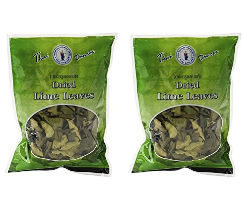 2er Pack x Thai Dancer - getrocknete Kaffir Limettenblätter - 25g von Thai Dancer