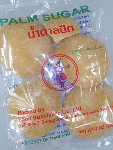 Palmzucker - Ideal für exotische Gerichte, 200g von Thai Dancer
