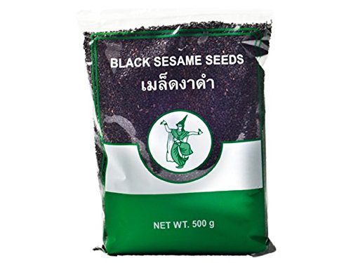 Schwarzer Sesam 500g Sesamsamen Seeds Samen sushi gewürz sushisesam Thailand von Thai Dancer