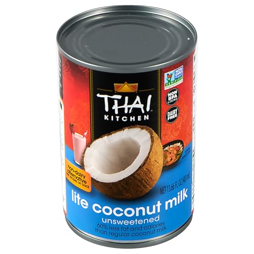 Thai Kitchen Kokosmilch, Lite, ungesüßt, glutenfrei, milchfrei, gentechnikfrei, 404 ml Thai Kitchen Kokosmilch, Lite, ungesüßt, glutenfrei, milchfrei, gentechnikfrei, 404 ml von Thai Kitchen