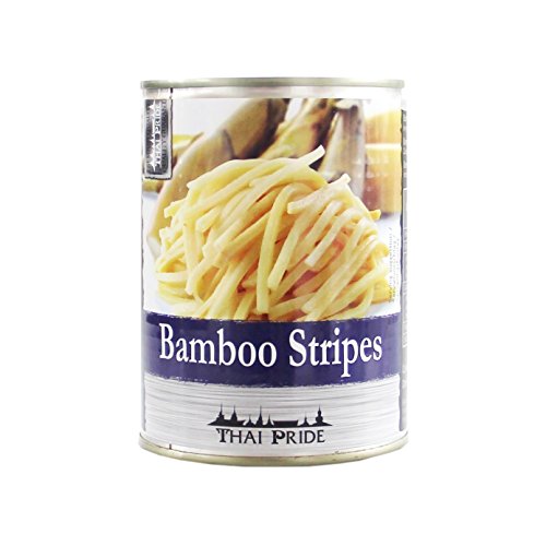 [ 4x 300g ATG ] THAI PRIDE Bambussprossen Streifen / Bambus-Streifen / Bamboo Stripes von Thai Pride