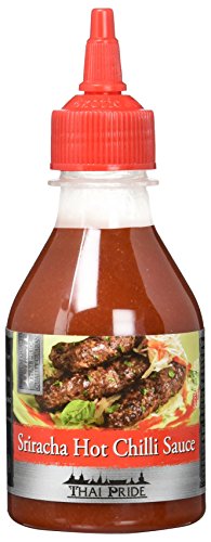 THAI PRIDE Chilisauce, Sriracha, scharf, 12er Pack (12 x 200 ml) von Thai Pride