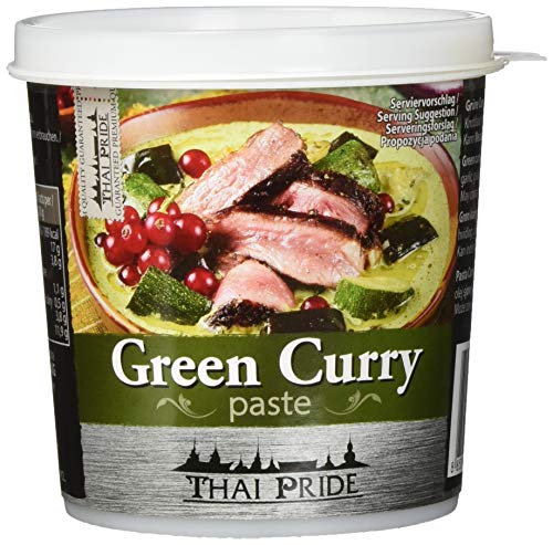 THAI PRIDE Curry paste grün, 3er Pack (3 x 400 ml) von Thai Pride