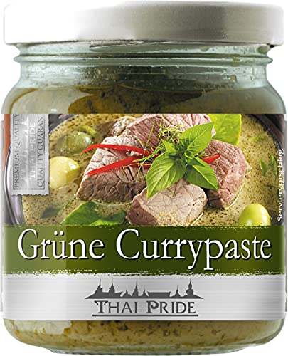 THAI PRIDE Currypaste, grün, 195 g von Thai Pride