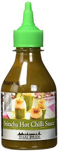 THAI PRIDE Chilisauce Sriracha aus grünen Chilis, scharf - 2er Pack (2 x 200 g) von Thai Pride