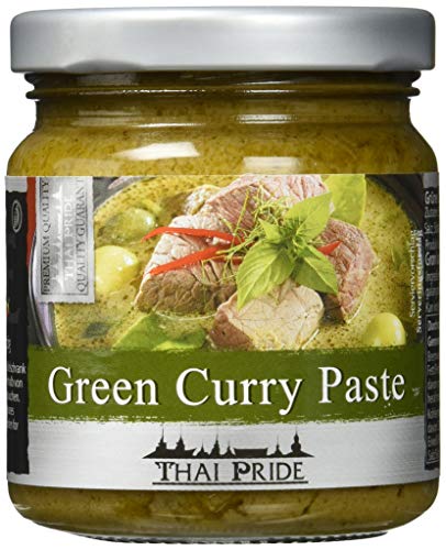 Thai Pride Currypaste, grün, 3er Pack (3 x 195 g) von Thai Pride