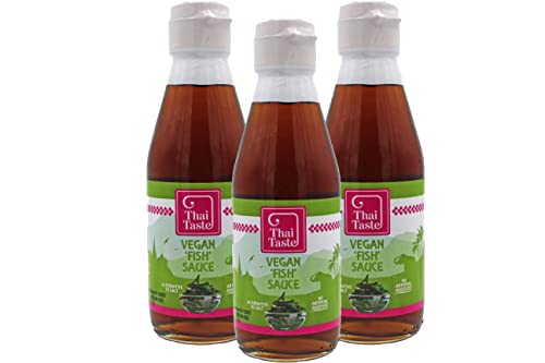 Thai Taste Vegane Fischsauce, 180 ml, 3 Stück von Thai Taste