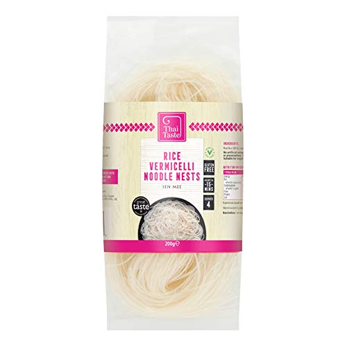 Thai Taste Rice Vermicelli Nudelnest, 200 g Thai Taste Rice Vermicelli Nudelnest, 200 g von Thai Taste