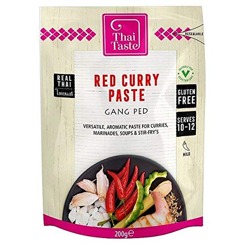 Thai Taste Red Curry Paste im Beutel 200g Thai Taste Red Curry Paste im Beutel 200g von LAOSEP