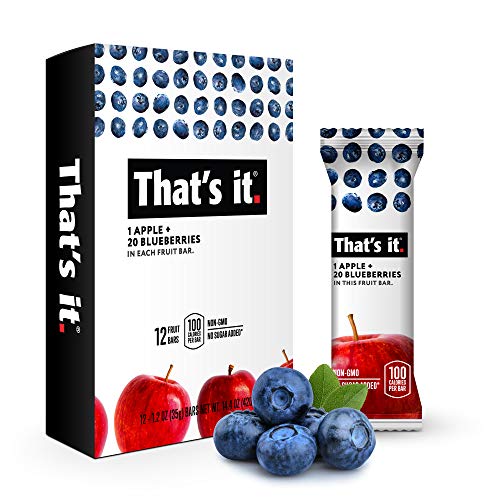 That's It Nutrition That's It Bar Apple + Blueberry - Gluten Free von That's it.