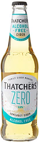Thatchers Zero 0,0 % alkoholfreier Cider, 500 ml. von Thatchers