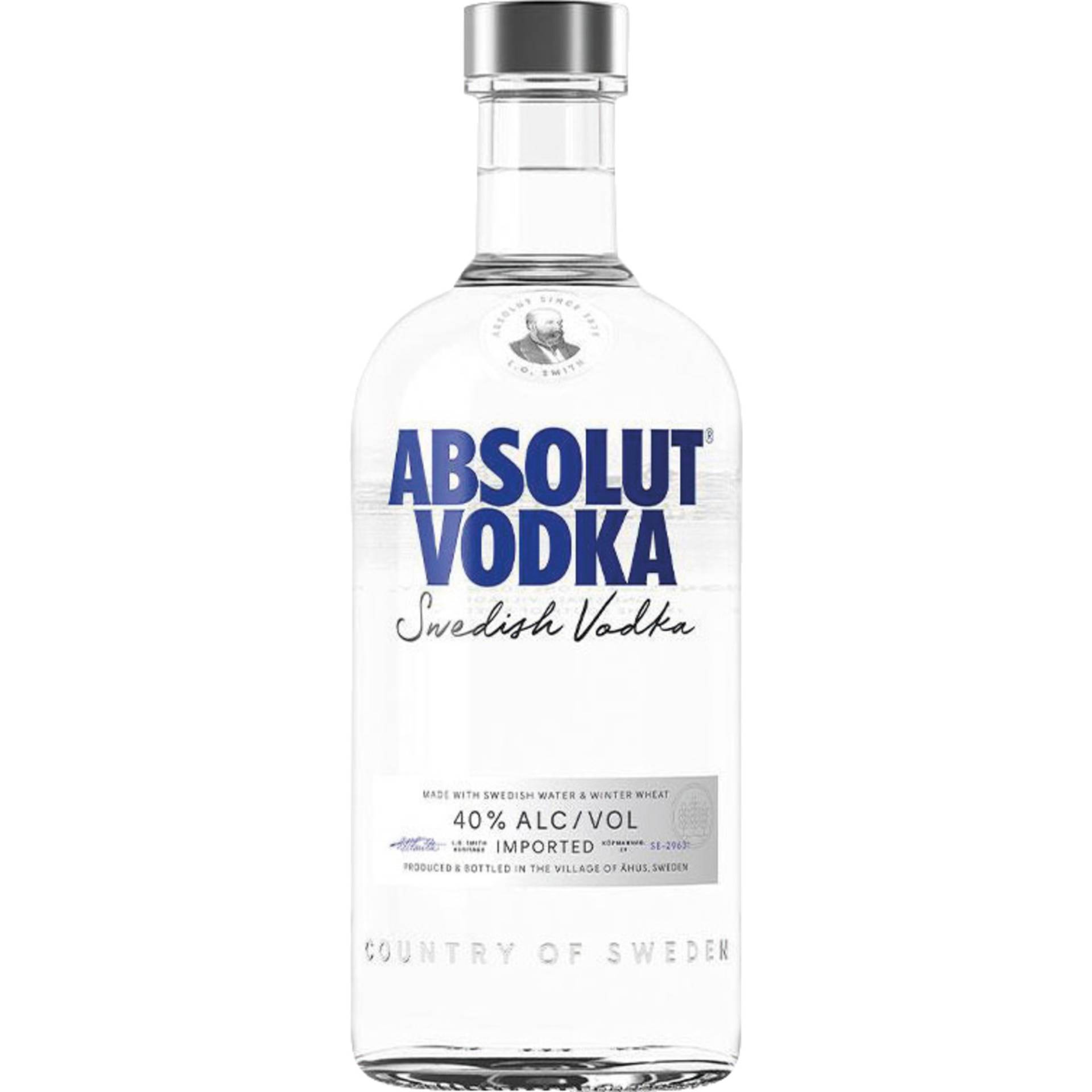 Absolut Vodka, Schweden 40 % vol. 0,7 L, Spirituosen von The Absolut Company AB, Köpmannagatan 29, 296 31, Kristianstad, Schweden
