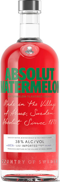 Absolut Watermelon Flavoured Vodka 38% vol. 0,7 l von The Absolut Company