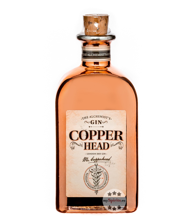 Copperherad London Dry Gin Original (40 % Vol., 0,5 Liter) von The Alchemist’s Gin