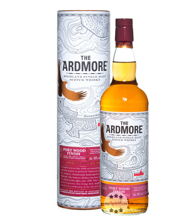 Ardmore Port Wood Finish 12 Jahre Whisky (46 % Vol., 0,7 Liter) von The Ardmore