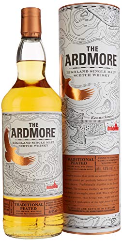 The Ardmore TRADITIONAL PEATED mit Geschenkverpackung Whisky (1 x 1 l) von The Ardmore