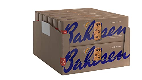 Bahlsen Chokini - 12er Pack - Mürbegebäck mit Schokostückchen und Orangennote (12 x 150 g) von The Bahlsen Family