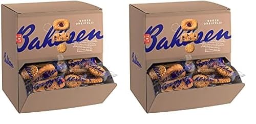 Bahlsen Süßes Dreierlei - Theken-Display - Mischung mit den Klassikern Deloba, Schokolade, Hit und Chokini (1 x 988 g) (Packung mit 2) von The Bahlsen Family