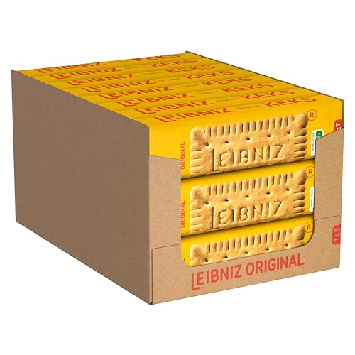 LEIBNIZ Original Butterkeks, 24er Pack, die Nr 1 unter den Butterkeksen, knusprige Kekse in Großpackung als Vorrat oder zum Verkauf (24 x 200 g) von The Bahlsen Family