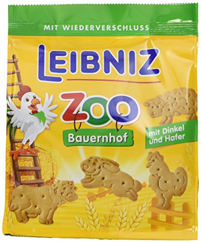 Leibniz Zoo Bauernhof, 12er Pack (12 x 125 g) von The Bahlsen Family