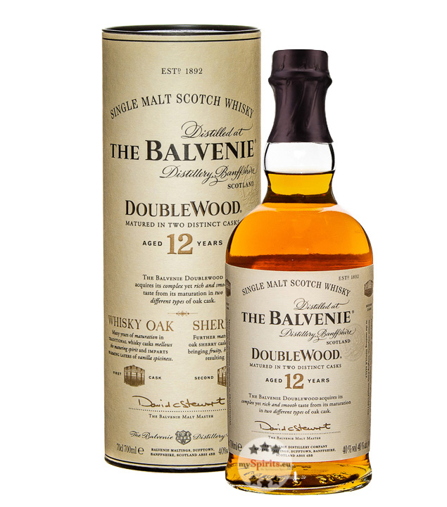 Balvenie Double Wood 12 Jahre Single Malt Whisky (40 % Vol., 0,7 Liter) von The Balvenie Distillery