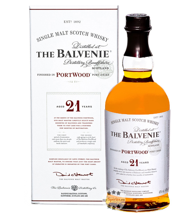 Balvenie Portwood 21 Jahre Single Malt Whisky (40 % Vol., 0,7 Liter) von The Balvenie Distillery