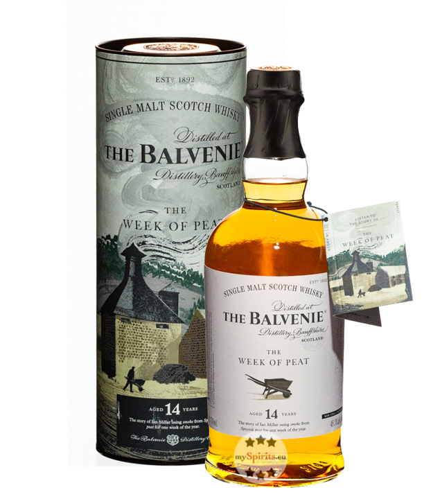 Balvenie Week of Peat Single Malt Scotch Whisky (48,3 % Vol., 0,7 Liter) von The Balvenie Distillery