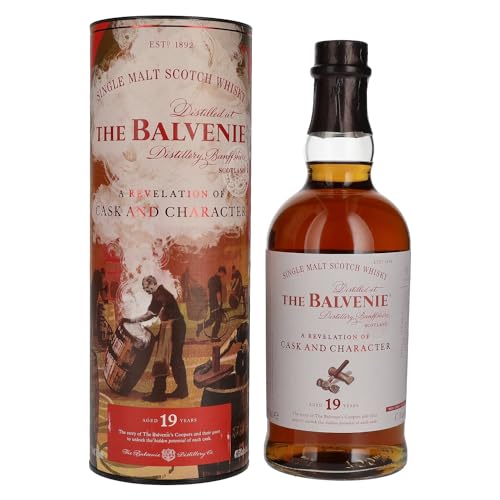 The Balvenie Cask an Character, Single Malt Scotch Whisky 19 Years old, 0,7l in Geschenk-Dose The Balvenie Cask an Character, Single Malt Scotch Whisky 19 Years old, 0,7l in Geschenk-Dose von Balvenie