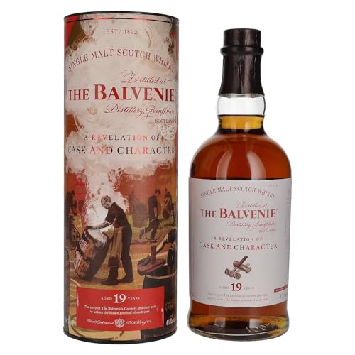 The Balvenie Cask an Character, Single Malt Scotch Whisky 19 Years old, 0,7l in Geschenk-Dose von THE BALVENIE