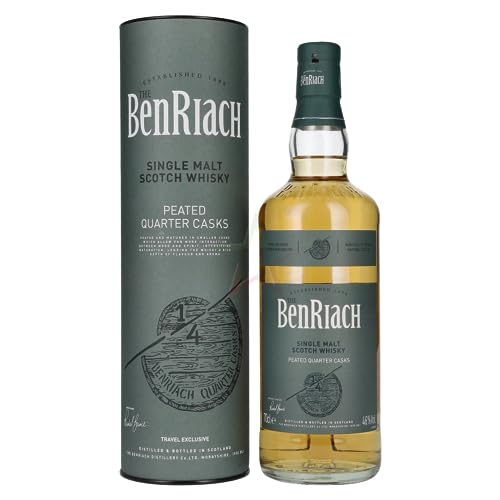 The BenRiach PEATED QUARTER CASKS Single Malt Scotch Whisky 46,00% 0,70 Liter The BenRiach PEATED QUARTER CASKS Single Malt Scotch Whisky 46,00% 0,70 Liter von The BenRiach