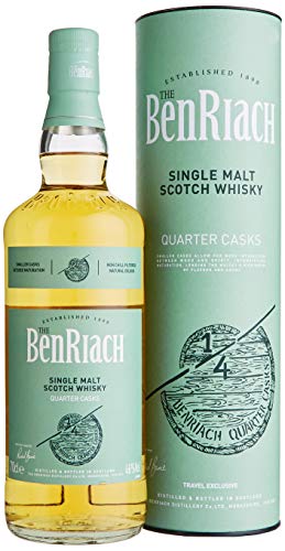 The BenRiach QUARTER CASKS Single Malt Scotch Whisky 46% Vol. 0,7l in Geschenkbox von BenRiach