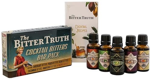 The Bitter Truth I Cocktail Bitters Bar Pack I 5 x 20 ml Flasche I 41% Volume I Geschenkset Bitters in der Tin-Box The Bitter Truth I Cocktail Bitters Bar Pack I 5 x 20 ml Flasche I 41% Volume I Geschenkset Bitters in der Tin-Box von The Bitter Truth