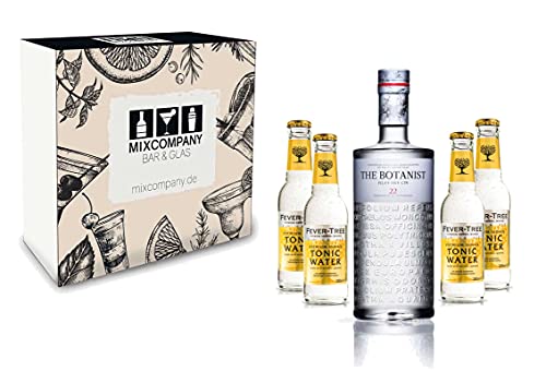 Gin Tonic Set/Geschenkset ? The Botanist Islay Dry Gin 0,7l 700ml (46% Vol) + 4x Fever-Tree Tonic Water 200ml - Inkl. Pfand MEHRWEG von The Botanist-The Botanist