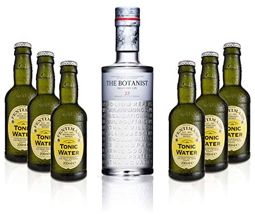 Gin Tonic Set - The Botanist Islay Dry Gin 0,7l 700ml (46% Vol) + 6x Fentimans Tonic Water 200ml inkl. Pfand MEHRWEG von The Botanist-The Botanist