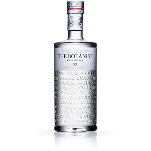Botanist Islay Dry Gin mit 46% vol. (1 x 0,7l) |Einzigartiger Gin mit handgeernteten Botanicals von der schottischen Insel Islay | Vielschichter Gin mit Zitrusnote perfekt für Gin Tonic von The Botanist