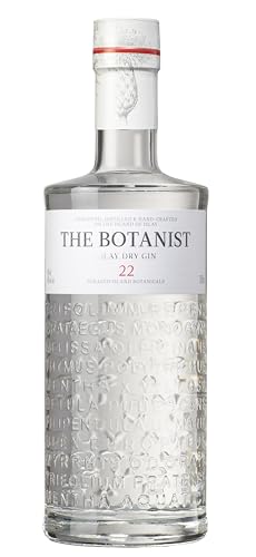 Botanist Islay Dry Gin mit 46% vol. (1 x 0,7l) |Einzigartiger Gin mit handgeernteten Botanicals von der schottischen Insel Islay | Vielschichter Gin mit Zitrusnote perfekt für Gin Tonic von The Botanist