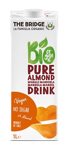 Mandelgetränk 6% zuckerfrei, glutenfrei 1l EKO The Bridge Mandelgetränk 6% zuckerfrei, glutenfrei 1l EKO The Bridge von The Bridge