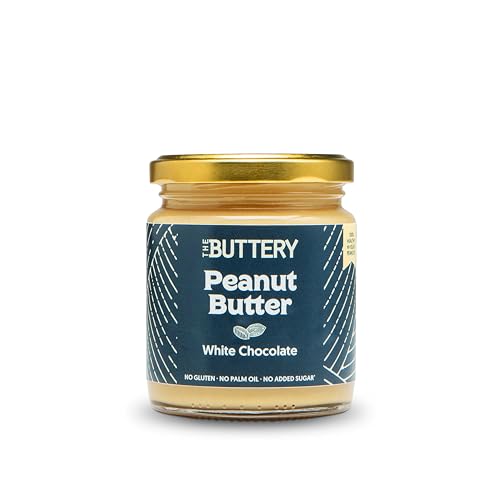 Erdnussbutter Weiße Schokolade 220g Erdnussbutter mit weißer Schokolade, 100% gesunde Erdnüsse mit hohem Ölsäuregehalt, palmölfrei, Proteinquelle, glutenfrei, für Vegetarier geeignet. Erdnussbutter Weiße Schokolade 220g Erdnussbutter mit weißer Schokolade, 100% gesunde Erdnüsse mit hohem Ölsäuregehalt, palmölfrei, Proteinquelle, glutenfrei, für Vegetarier geeignet. von The Buttery