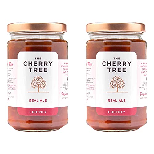 The Cherry Tree - Gemüse Chutney mit britischem Bier / Real Ale Chutney - 320 g - 2er Pack von The Cherry Tree