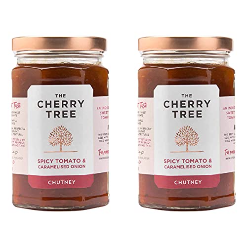 The Cherry Tree - Spicy Tomato & Cramelised Onion Chutney - 320 g - 2er Pack The Cherry Tree - Spicy Tomato & Cramelised Onion Chutney - 320 g - 2er Pack von The Cherry Tree